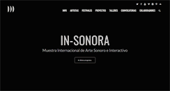 Desktop Screenshot of in-sonora.org