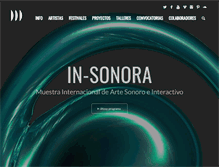 Tablet Screenshot of in-sonora.org